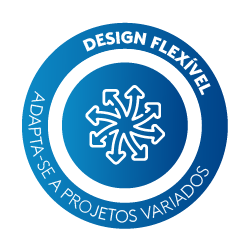 Design Flexível Adapte-se a projetos Variados