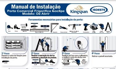 Manual Porta Comercial Frigorífica Isoclipe