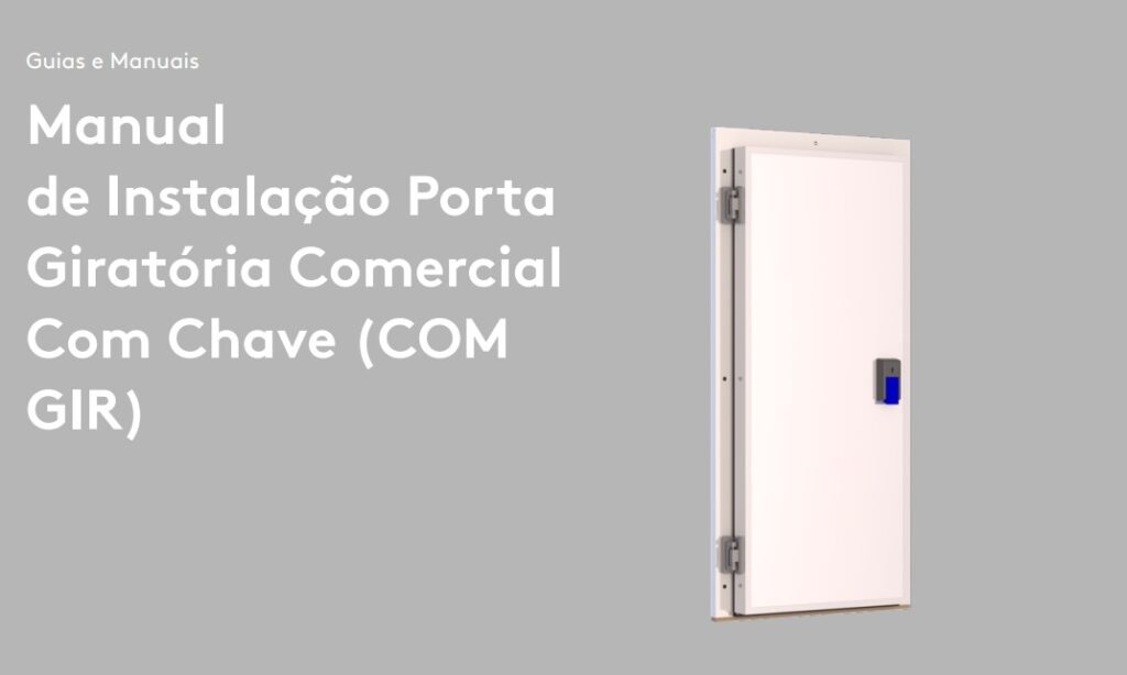 Manual Porta Giratória Comercial Com Chave( COM GIR)