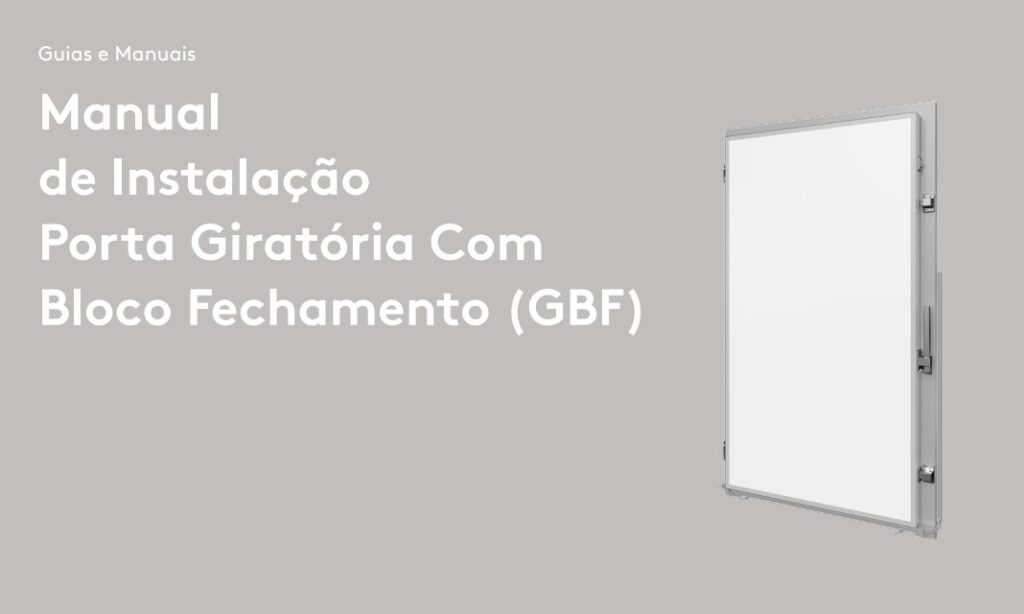 Manual Porta Giratória com Bloco Fechamento (GBF)