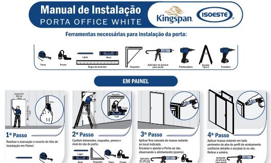 Manual Porta Office White