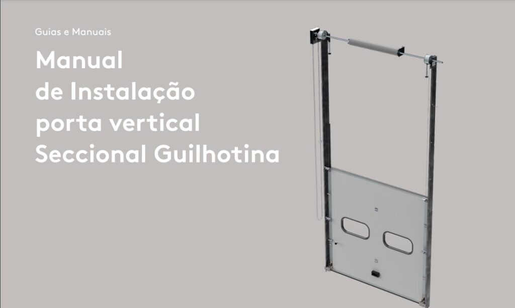 Manual Porta Vertical Seccional Guilhotina