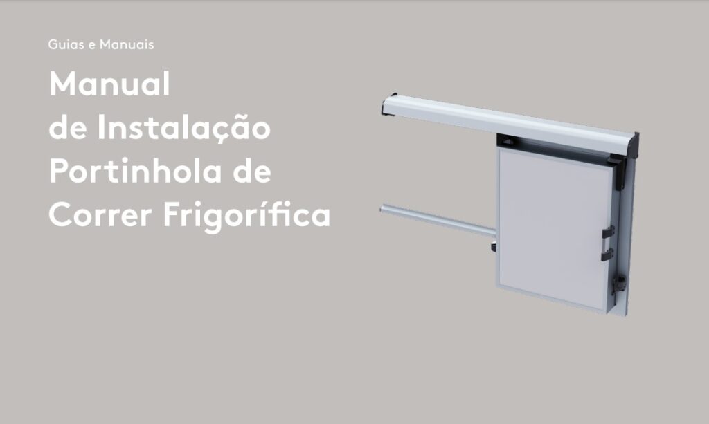 Manual Portinhola de Correr Frigorífi