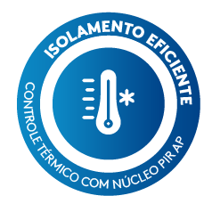 isolamento eficiente